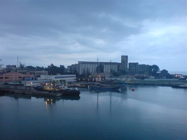 Poti, the harbour