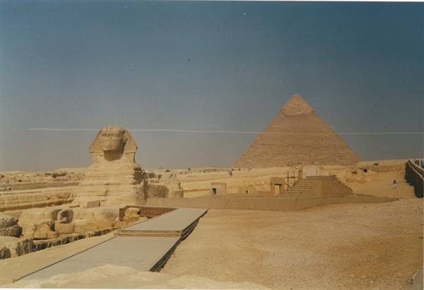 Sphinx and Cheops