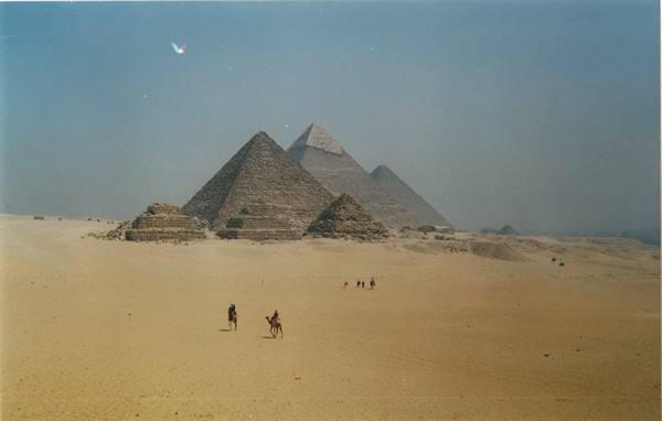 the majestic Pyramids