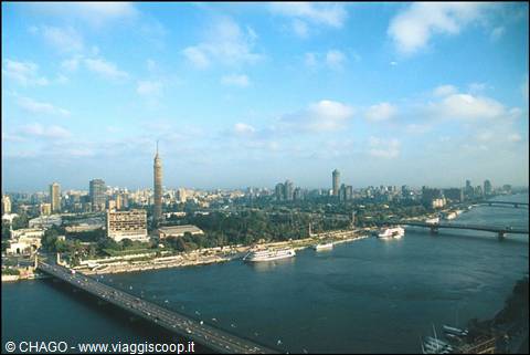view over the new city