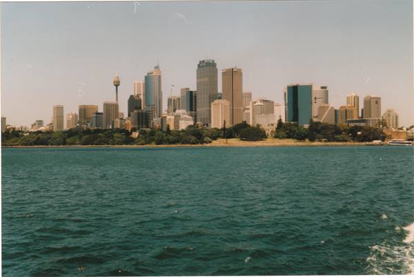 downtown from the sea