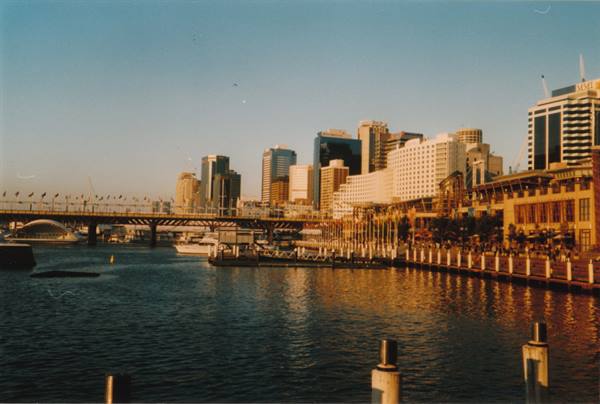 the Rocks at sunset