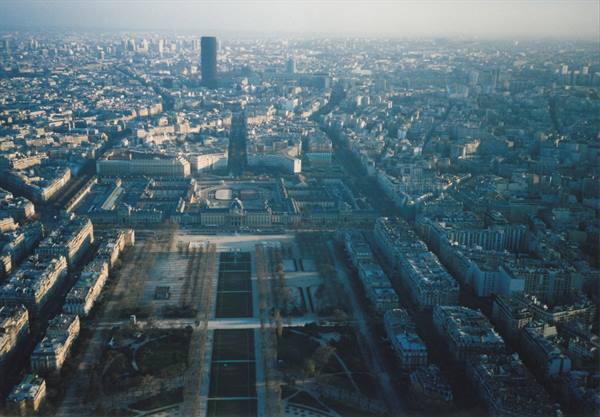 the Champ de Mars with the École Militaire