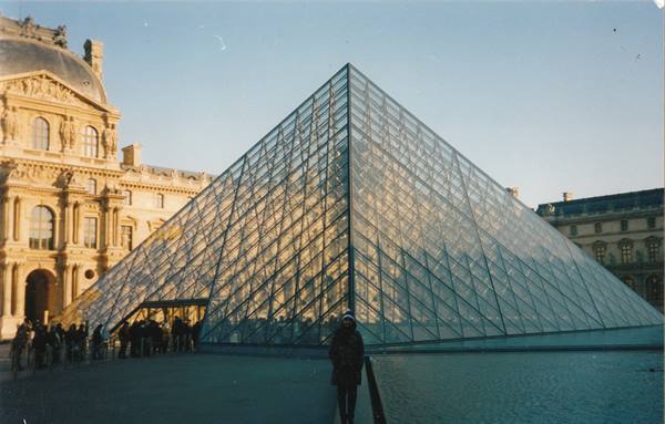 the Louvre Pyramid