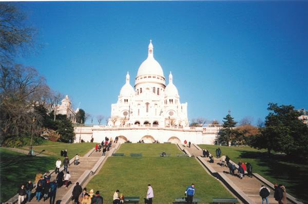 the Sacré-Cœur basilica
