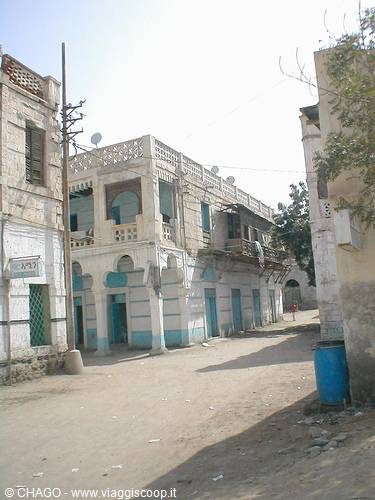 desolate street
