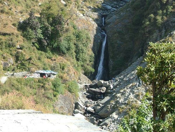 Machhrial waterfalls