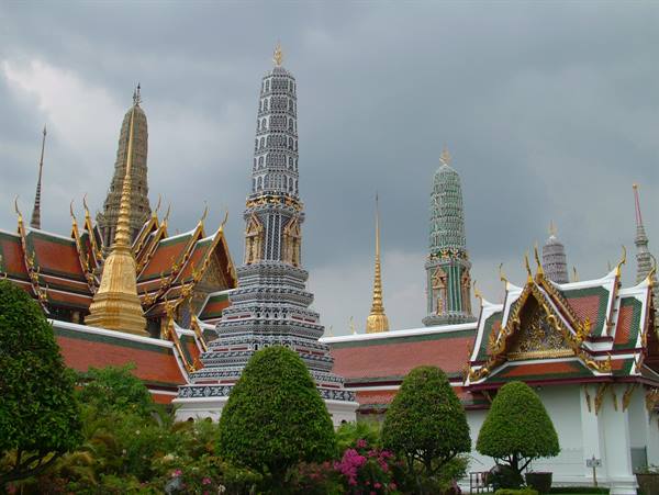 view of the royal Pantheon complex