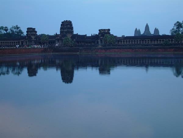 Angkor Wat at dawn