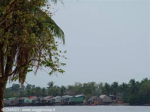 Sihanoukville, at the mouth of the Mekong