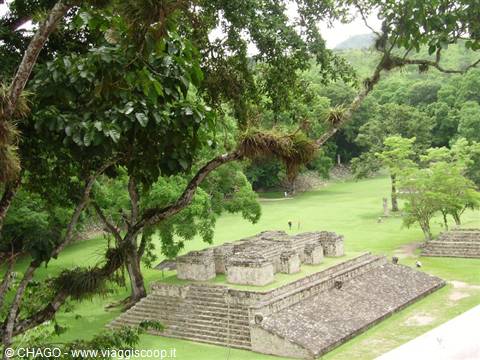 Mayan ruins at Copán
