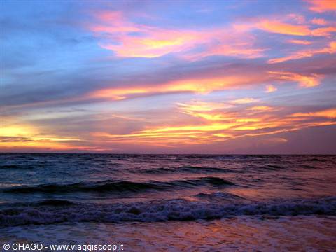 sunset at West Bay