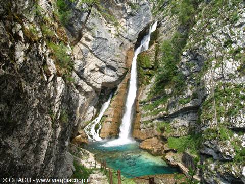 Savica waterfall