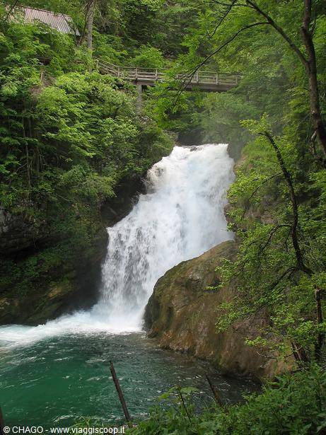 Vintgar waterfall