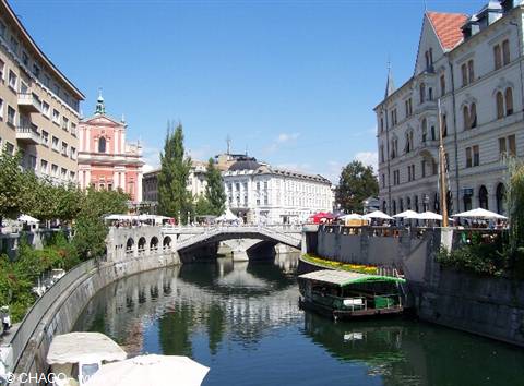 centre of Ljubljana