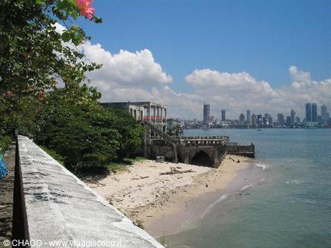 Panama City from Casco Viejo