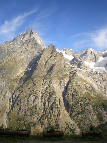 Panorama from Rifugio Bonatti