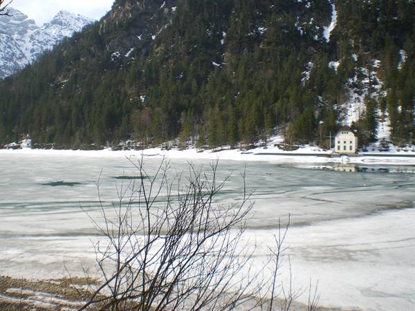frozen lake
