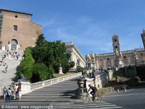 the Quirinale steps