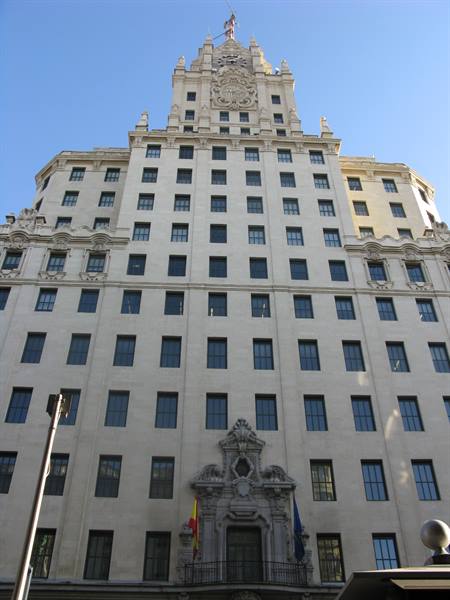 Buildings on the Gran Via