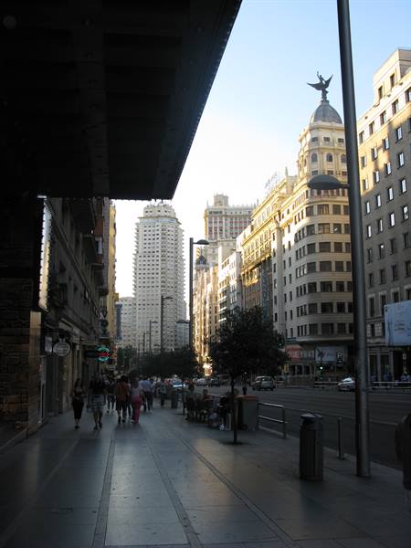 Gran Via, part inspired by 1950s America