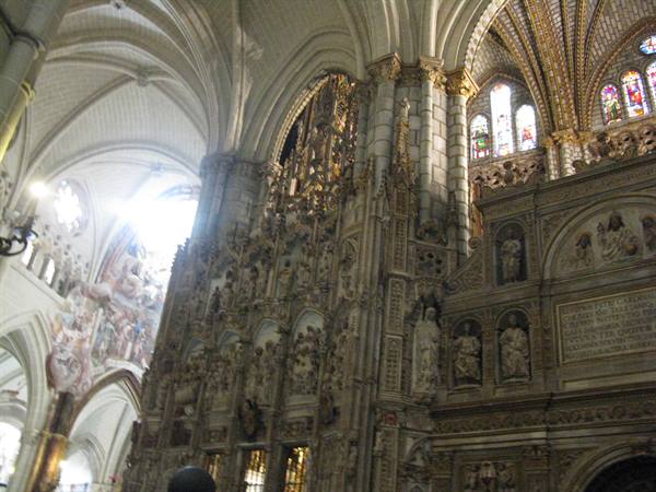 detail of the interior of the Cathedral