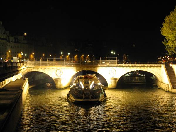 boats in the evening