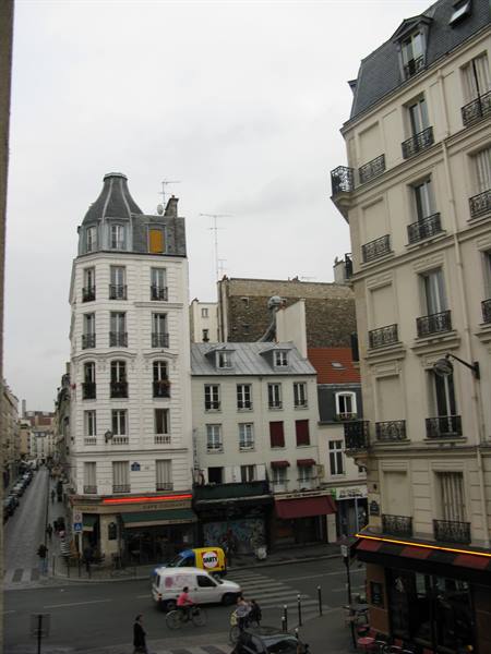 view from my room, rue de Troffeau