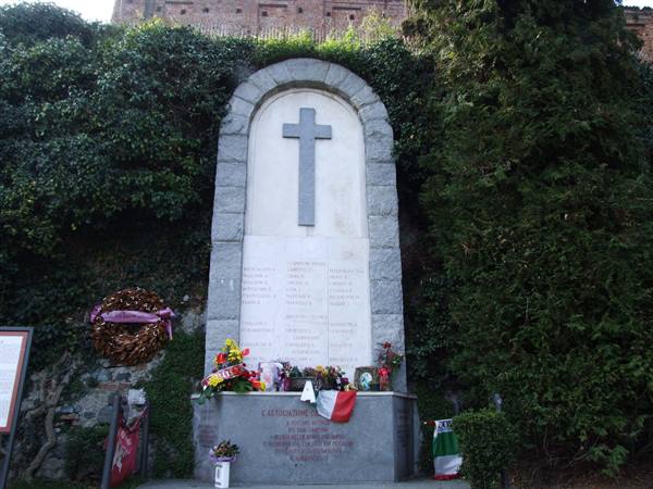 Plaque of the Grande Torino in memory of the victims of the Superga Tragedy of 4 May 1949