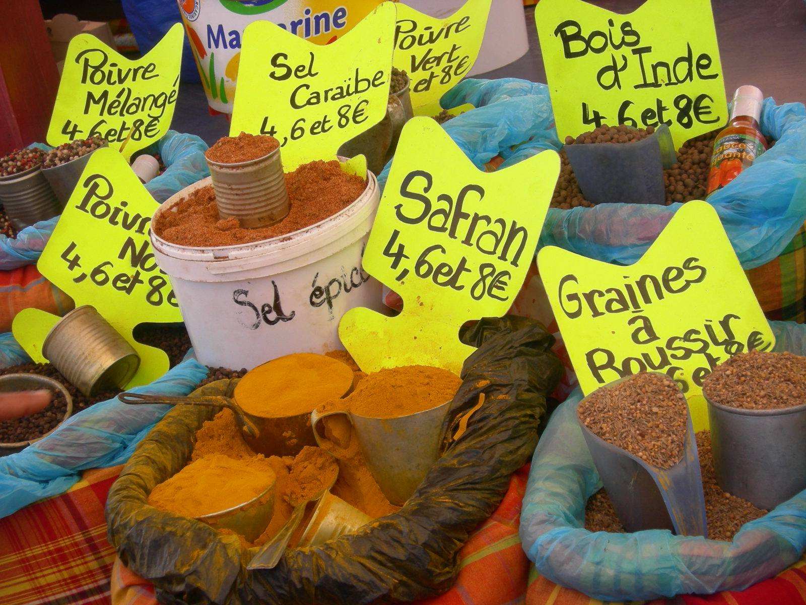 pepper, salt and saffron