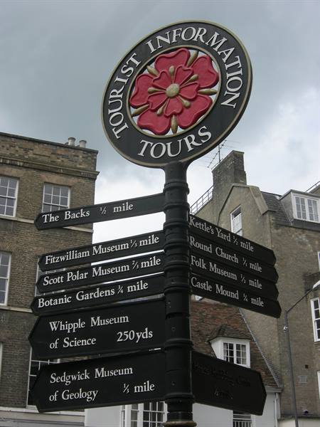 tourist information, cambridge