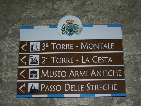 towards the second tower (cesta)