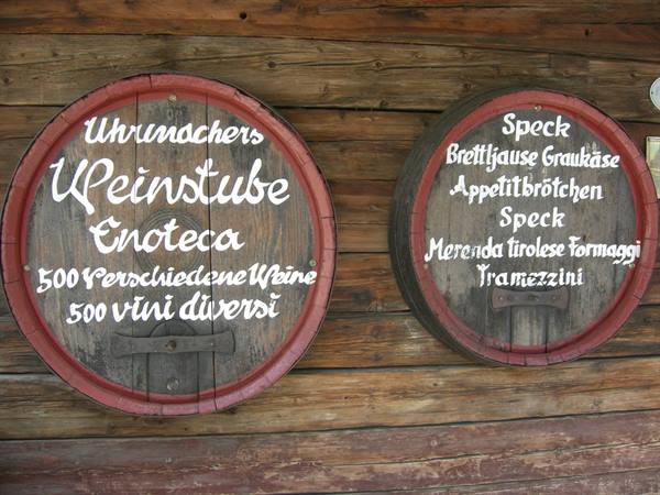 wine bar (san candido)
