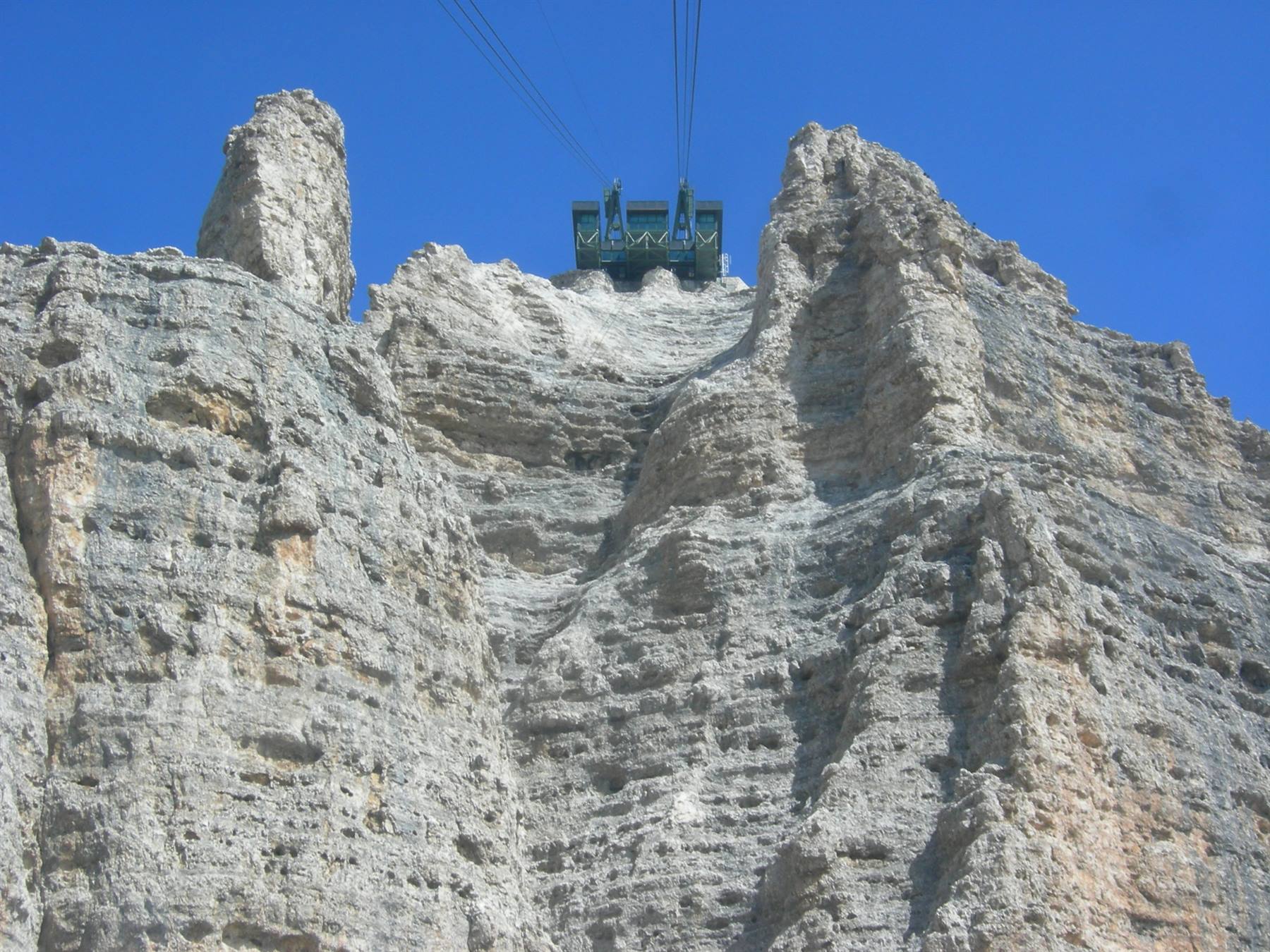 sass pordoi cable car