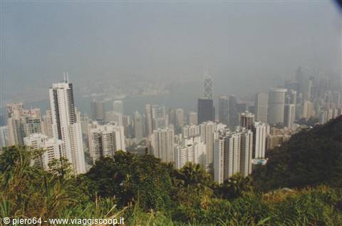 From the top of Victoria Peak