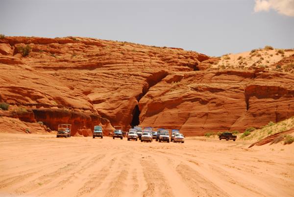 Antelope Canyon Entrance - Page