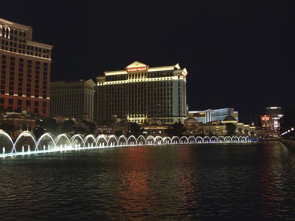 Las Vegas - The water show at the Bellagio
