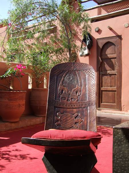 The terrace of our Riad Amra