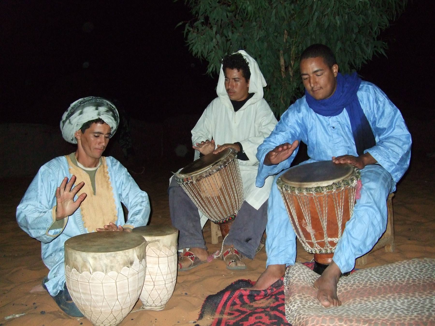 Sounds in the night of the Erg Chebbi