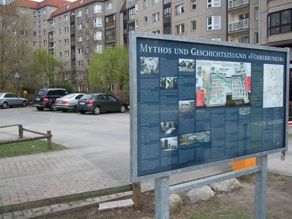 Berlin - The site of Hitler's bunker