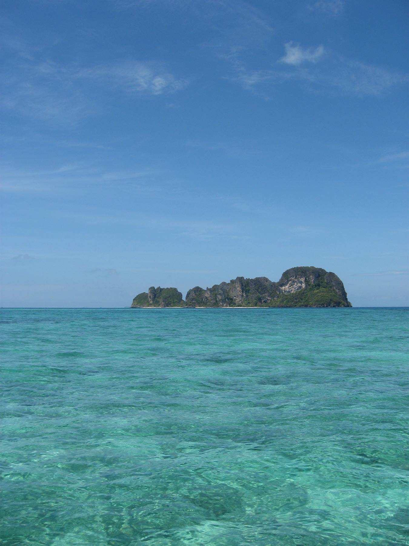 view from Bamboo island
