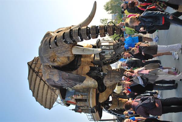 the ile des machines... the elephant