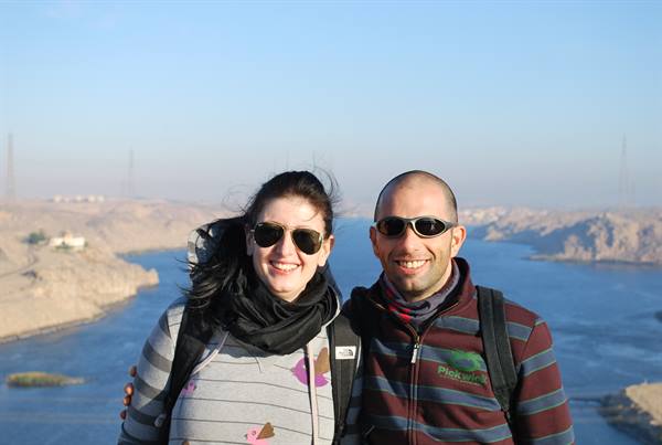 on the Aswan dam