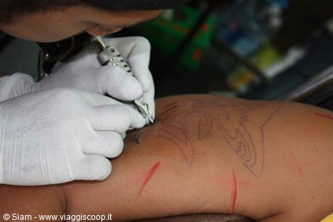 17/12/08 Tattoo, the first drilling seen up close.