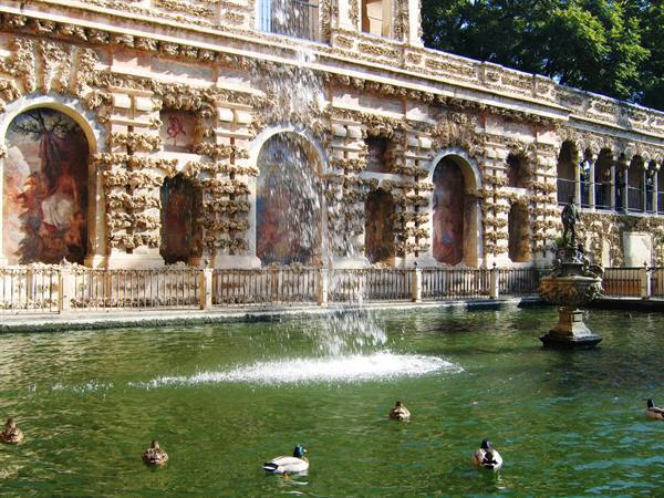 Real Alcazar: garden