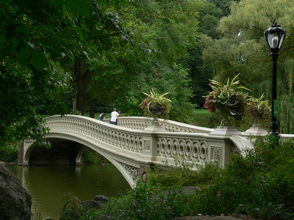 Bow Bridge Central Park.
