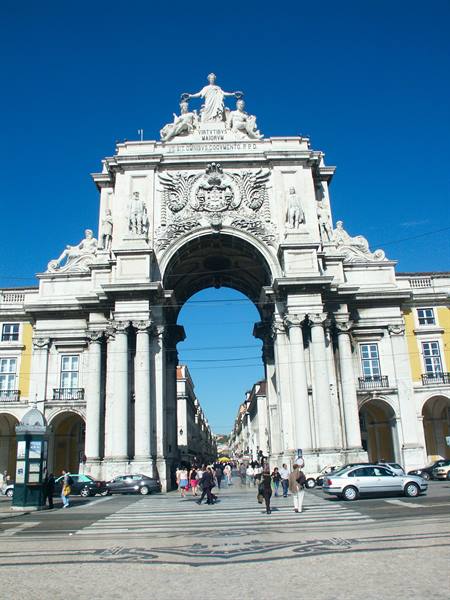 01 Lisbon - 02.04 Praça do Comércio - Triumphal Arch