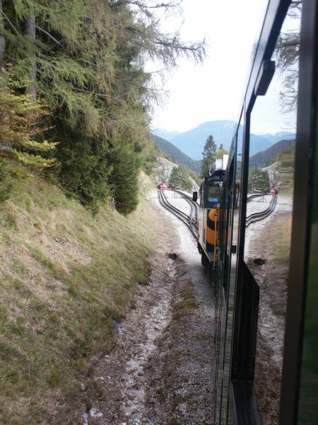 Salzkammergut 045 - St. Wolfgang - SchafbergBahn train