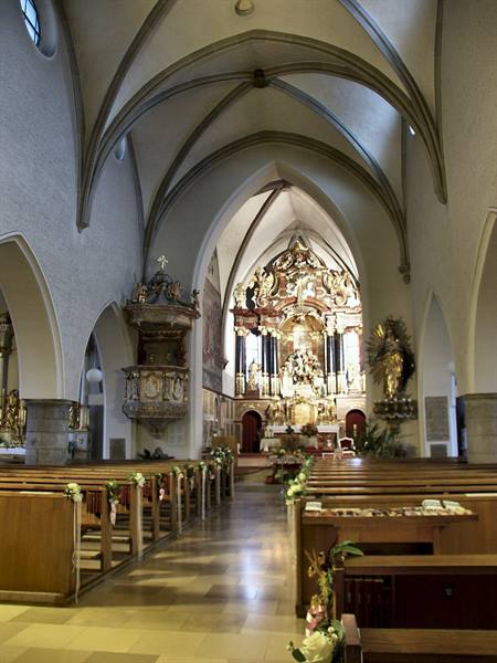 Salzkammergut 070 - Gmunden - Stadtpfarrkirche in Kirchenplatz
