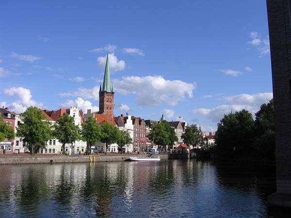 Lübeck, view
